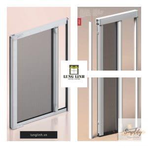 cửa lưới chống muỗi dạng xếp mẫu mới